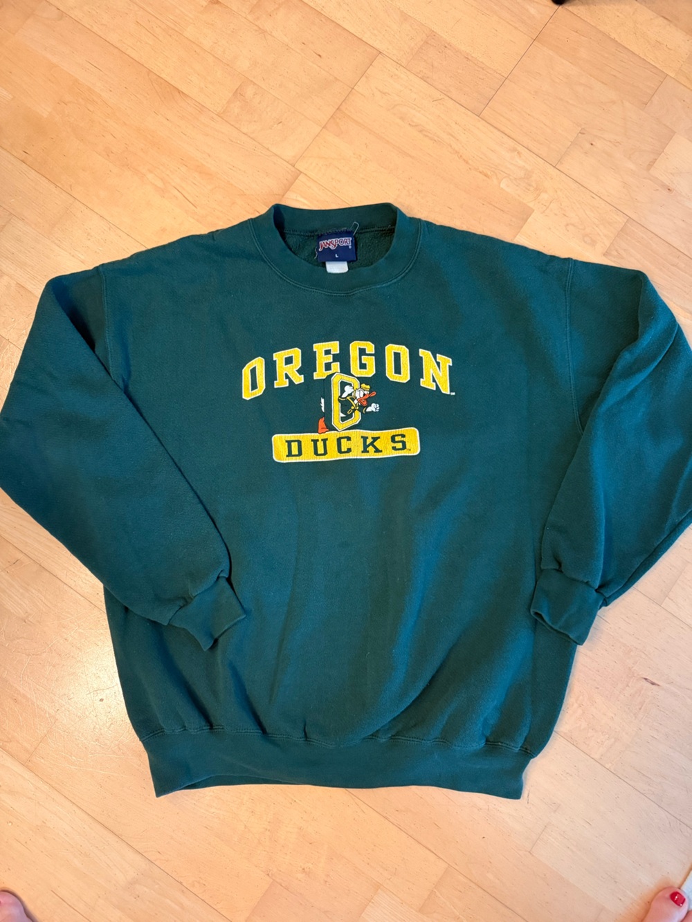 Vintage University of Oregon Crewneck - Size Large